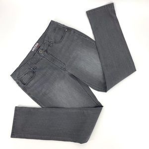 Santana Jeans Grey Slim Fit High Rise Tummy Control Jeans, 12